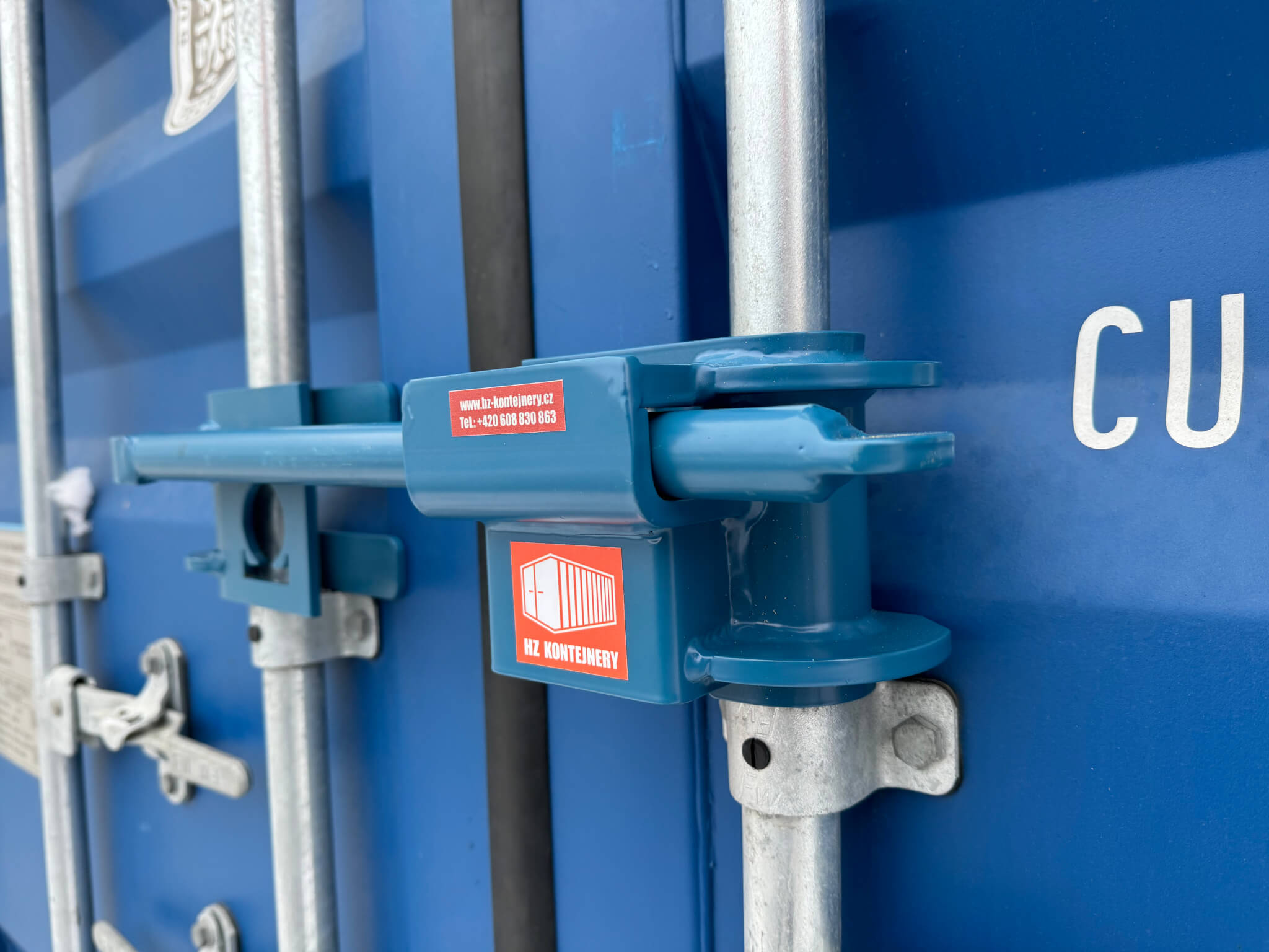 Serrure pour conteneur maritime HZK005 avec moraillon