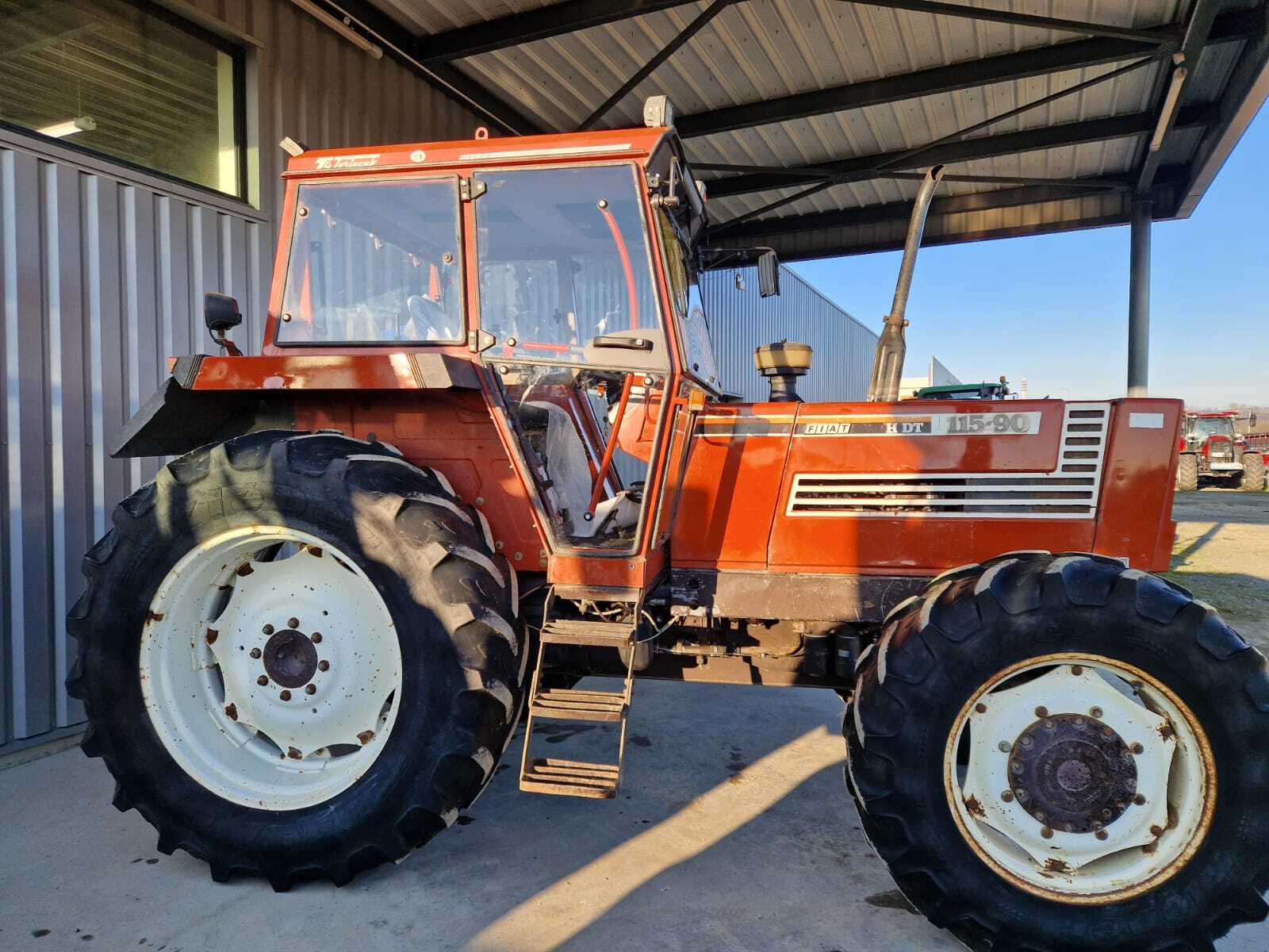 Agricole FIAT 115-90 – Tracteur– 115 ch