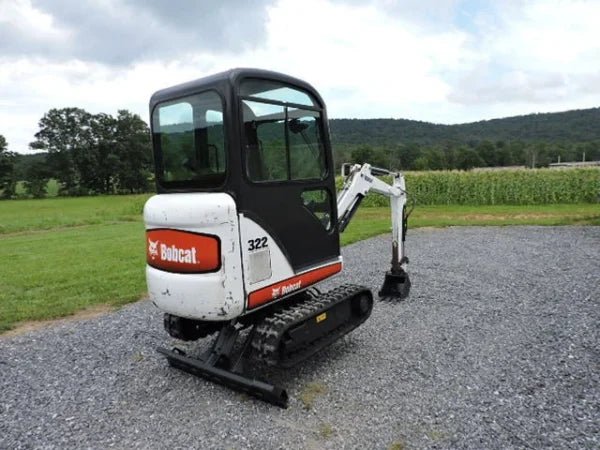 Bobcat 322G+Godets-Mini pelle –1,6 tonnes